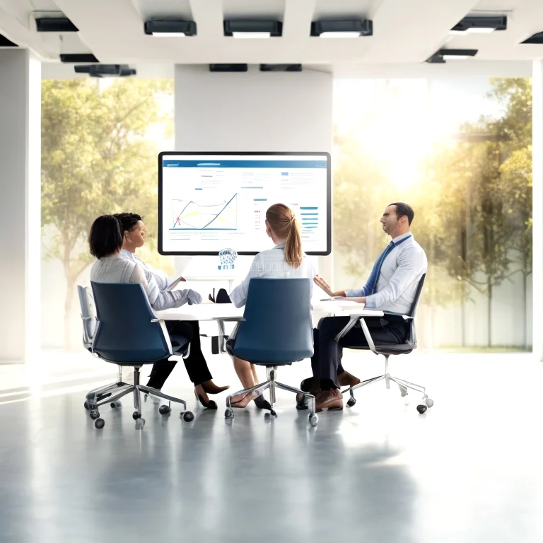 Experienced coach mentoring leader